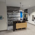 Acceuil Centre d'interprétation Hydro Québec à Manic 5